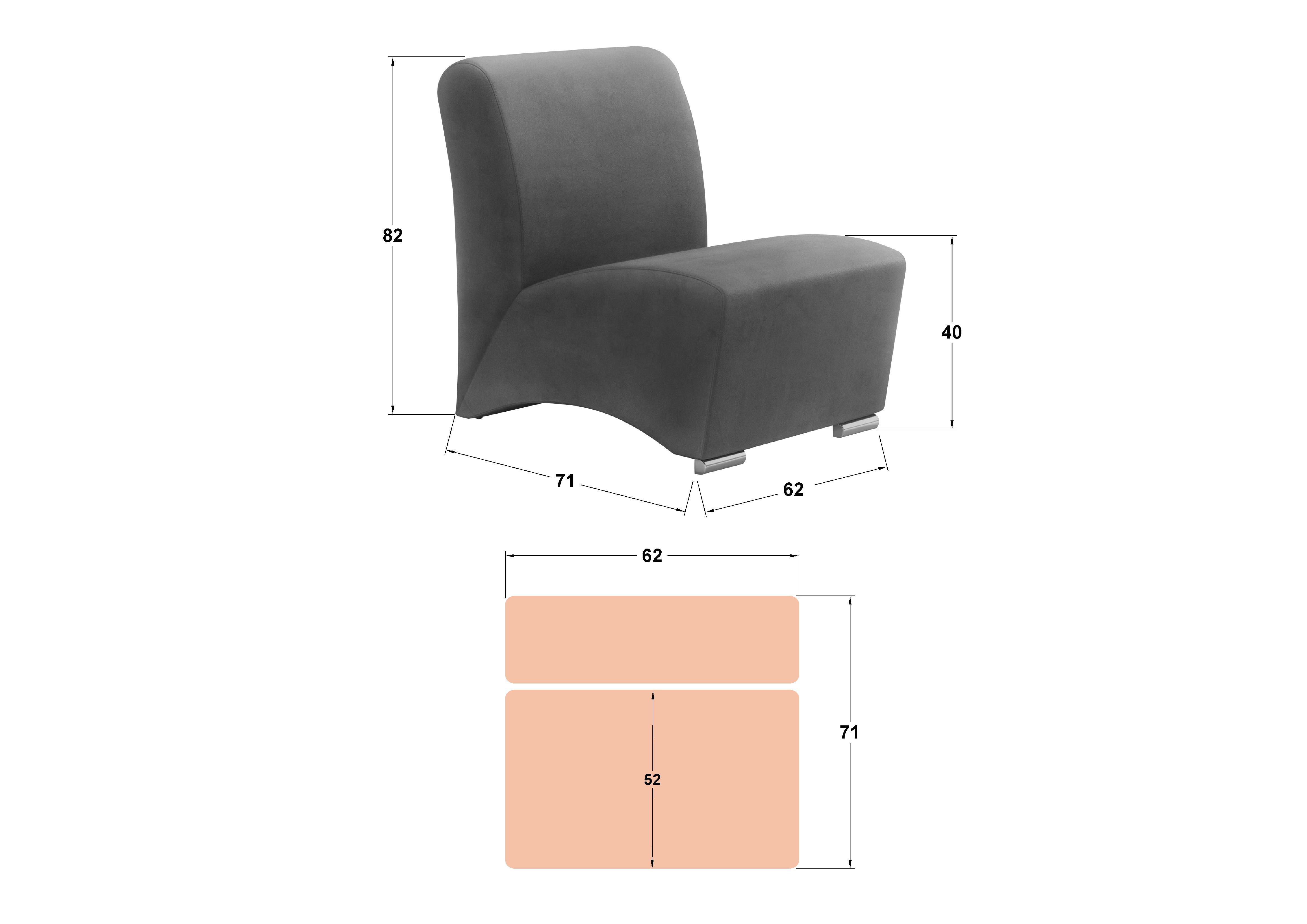 Three-seater sofa + 2 armchairs Arturo II