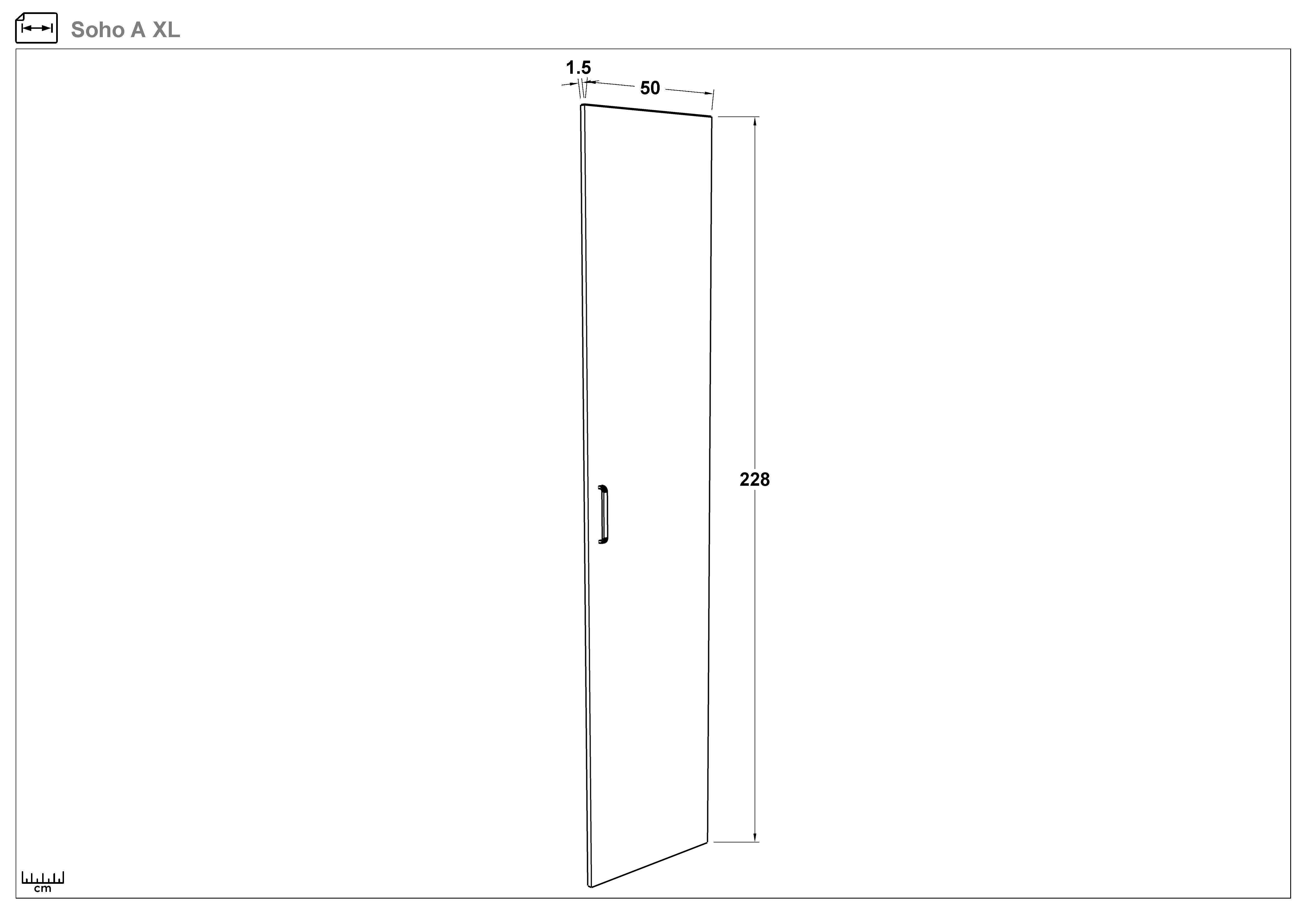 Door Soho A XL