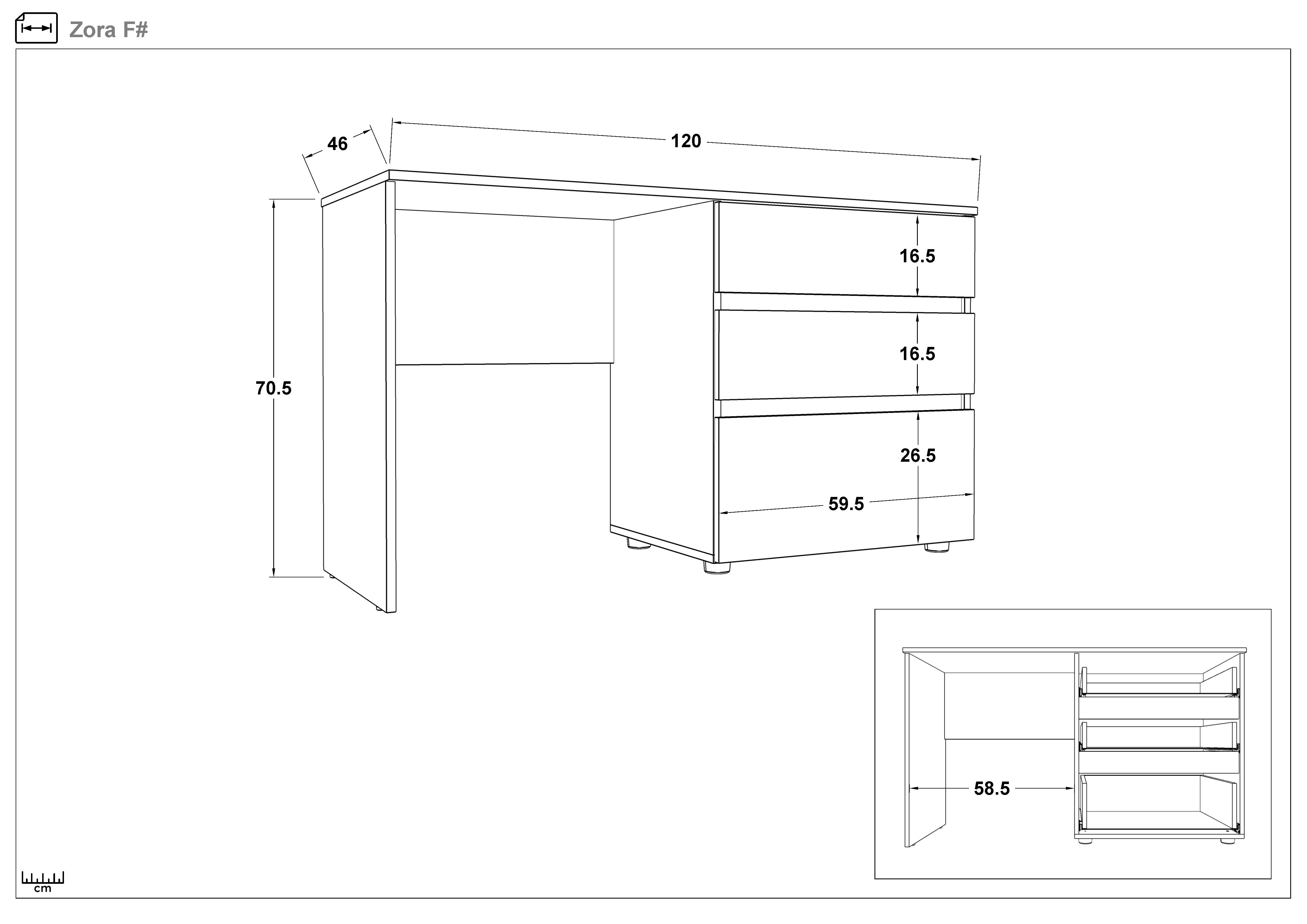 Dressing table Zora