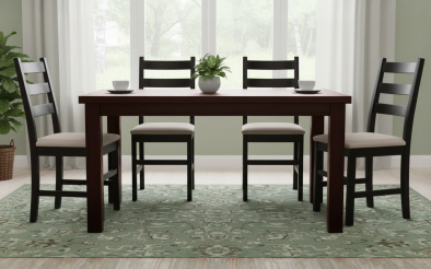Set Dining table Donny + 2 chairs Carsel Set
