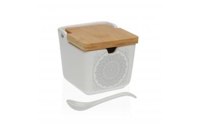 Spice box with spoon 03757