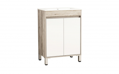 PVC bathroom cabinet with sink ICP6081-045 PVC bathroom cabinet with sink