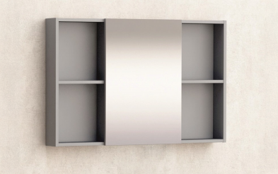 PVC mirror bathroom cabinet ICMC9014-60MG PVC mirror bathroom cabinet