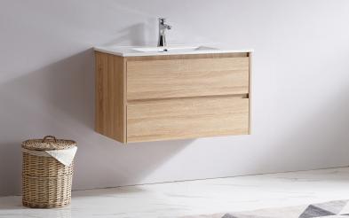 PVC bathroom base cabinet with sink Azura 2 PVC bathroom base cabinet with sink