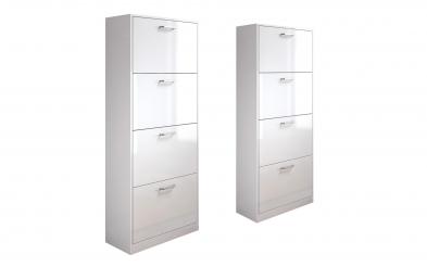 Set of 2 shoe cabinets Beko 4 Set of 2 shoe cabinets