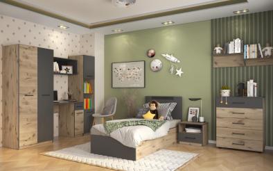 Children's bedroom furniture set Giselle Children's bedroom furniture set for mattress 90/200