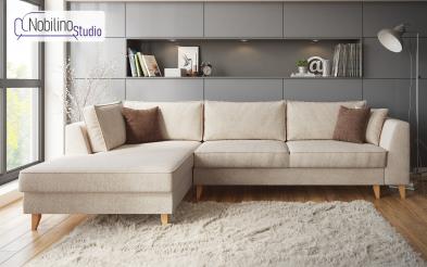 Extendable corner sofa Bologna Extendable corner sofa