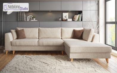 Extendable corner sofa Bologna Extendable corner sofa