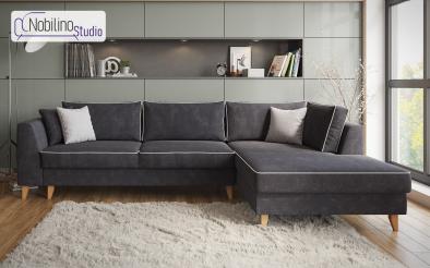 Extendable corner sofa Bologna Extendable corner sofa