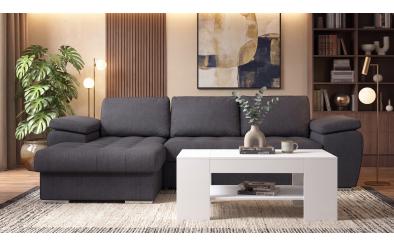 Set Extendable corner sofa Valencia Pocket + coffee table Ines Set