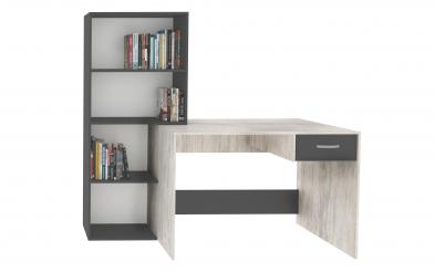 Desk with shelf Malone Desk with shelf