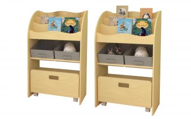 Set of shelves Set of 2 children's cabinets-shelves Chris Set of shelves