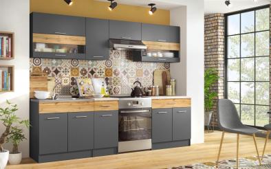 Kitchen with included thermo countertop Vivian Kitchen with included thermo countertop