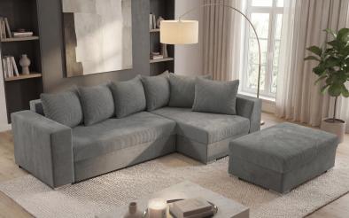 Extendable corner sofa + ottoman Londo Extendable corner sofa + ottoman
