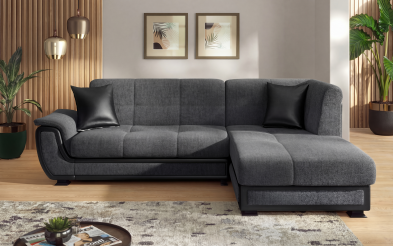 Extendable corner sofa + click-clack mechanism Princess II S Extendable corner sofa + click-clack mechanism