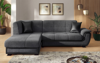 Extendable corner sofa + click-clack mechanism Princess II S Extendable corner sofa + click-clack mechanism