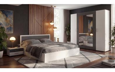 Bedroom furniture set for mattress 160/200 Porto Bedroom furniture set for mattress 160/200