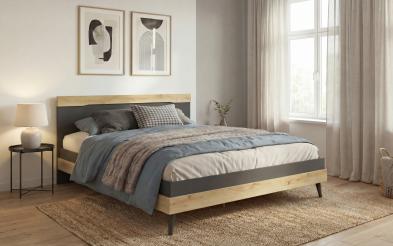 Double bed for mattress 160/200 Murphy Double bed for mattress 160/200