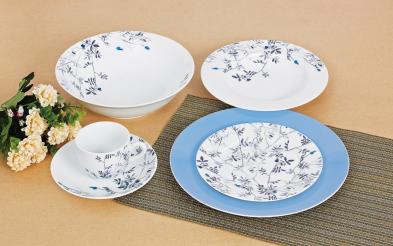 Dinner set 31 parts /BLUE LEAF 02601