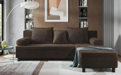 Extendable corner sofa Delano Extendable corner sofa