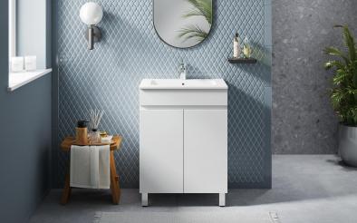 PVC bathroom cabinet with sink PVC bathroom cabinet with sink