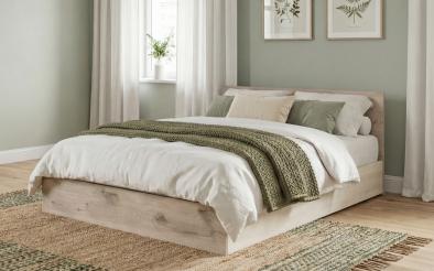 Double bed for mattress 140/200 Belmar Double bed for mattress 140/200