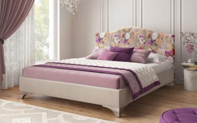 Double bed Evelin for two-sided mattress 160/200 Double bed