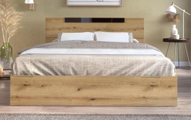 Double bed for mattress 140/200 Chaterina Double bed for mattress 140/200
