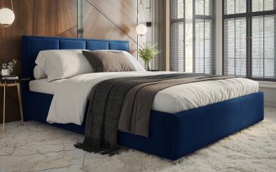 Upholstered double bed for mattress 160/200 Delanta Upholstered double bed for mattress 160/200