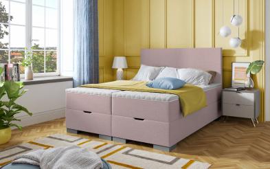 Double bed Evian Box spring Double bed Box spring, 160/200