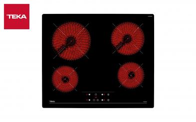 Стъклокерамичен плот TEKA TB 6415, 4 зони Стъклокерамичен плот