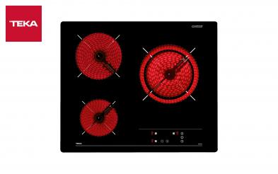 Glass-ceramic hob, 3 zones TEKA TB 6310 Glass-ceramic hob, 3 zones