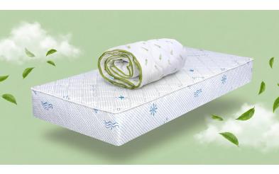 Set of mattress 144/190 + duvet 200/220 Body balance + Green Tea Set of mattress 144/190 + duvet 200/220
