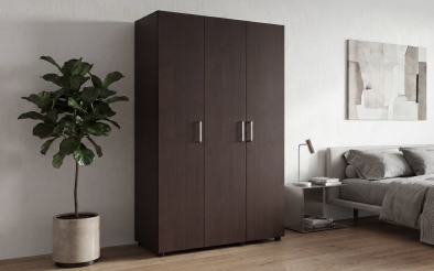 Wardrobe with clothes rod and shelves Massimo Balance 2 Wardrobe with clothes rod and shelves