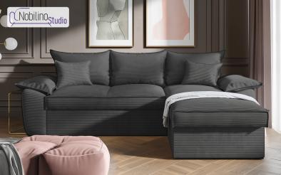 Extendable corner sofa Elzas Extendable corner sofa