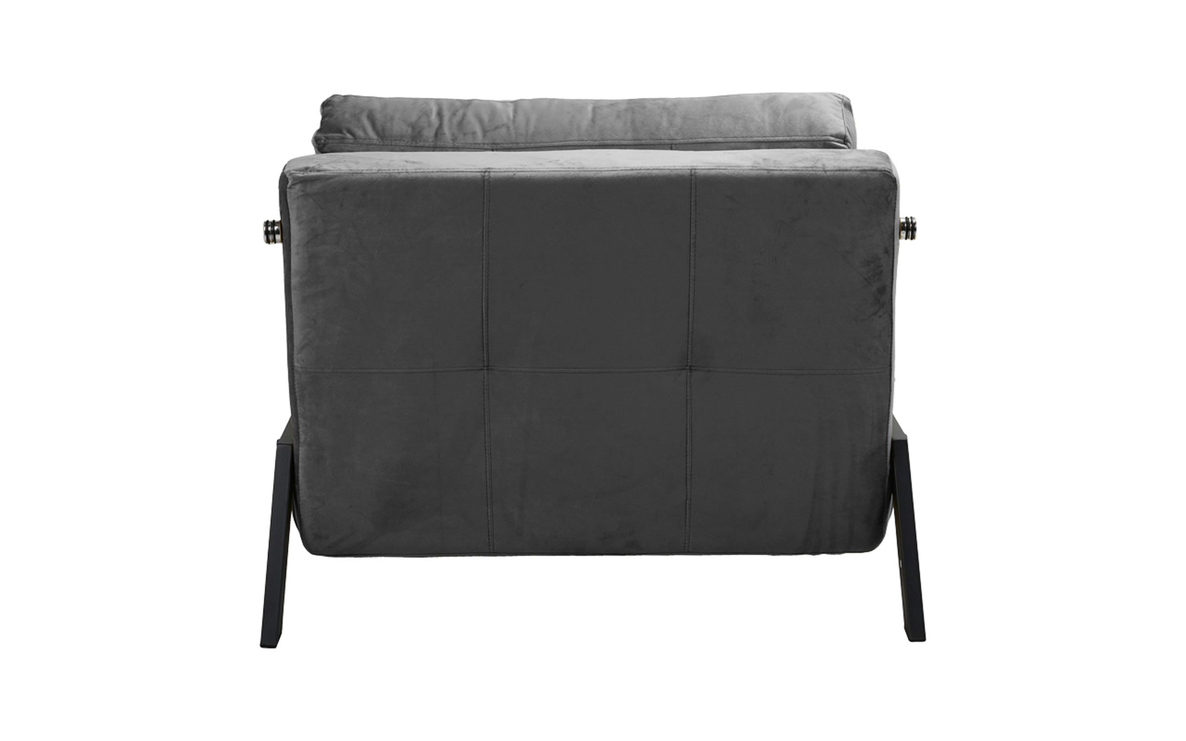 Extendable two-seater sofa Fancy, dark grey  7