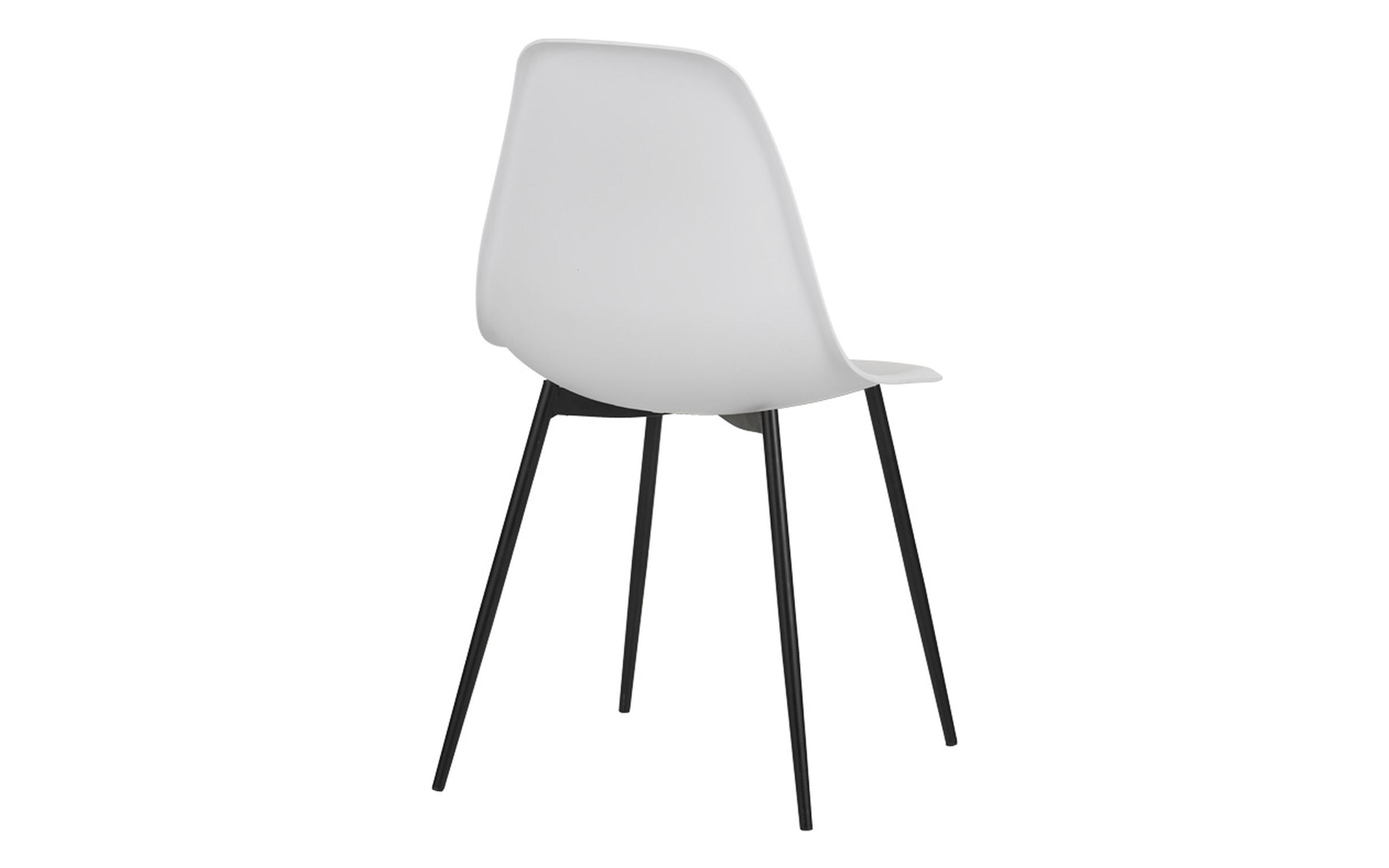 Dining chair Balen, white + black  7