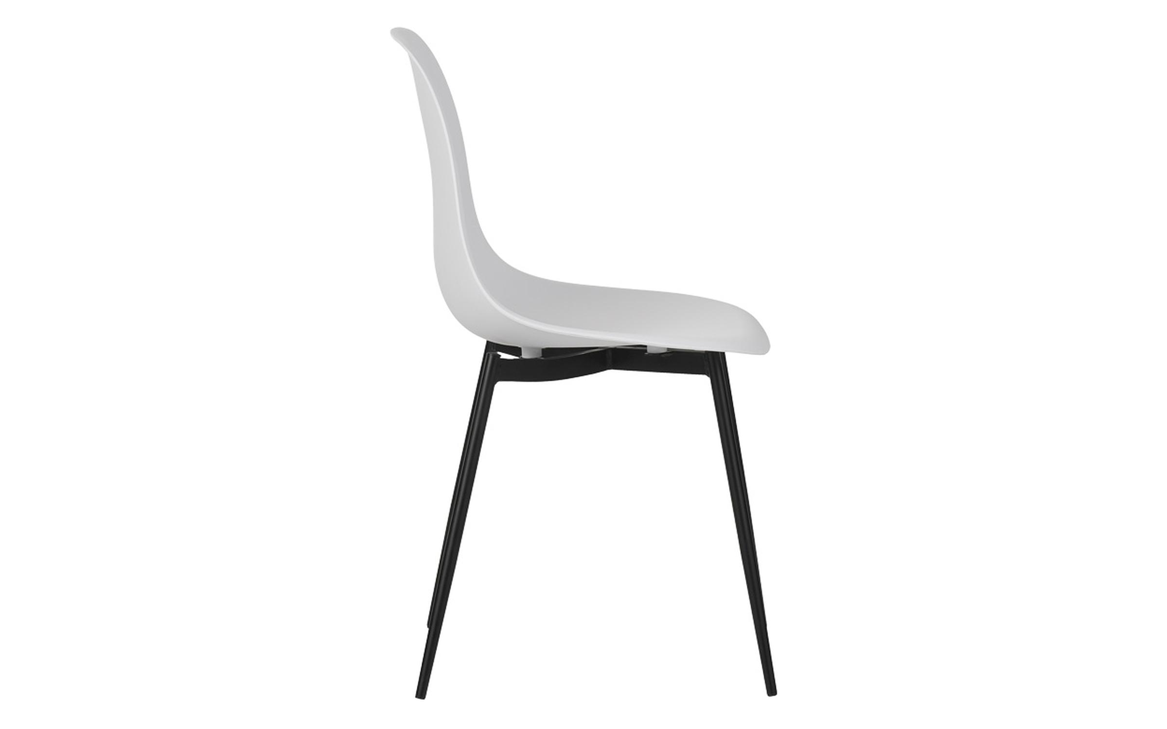 Dining chair Balen, white + black  5