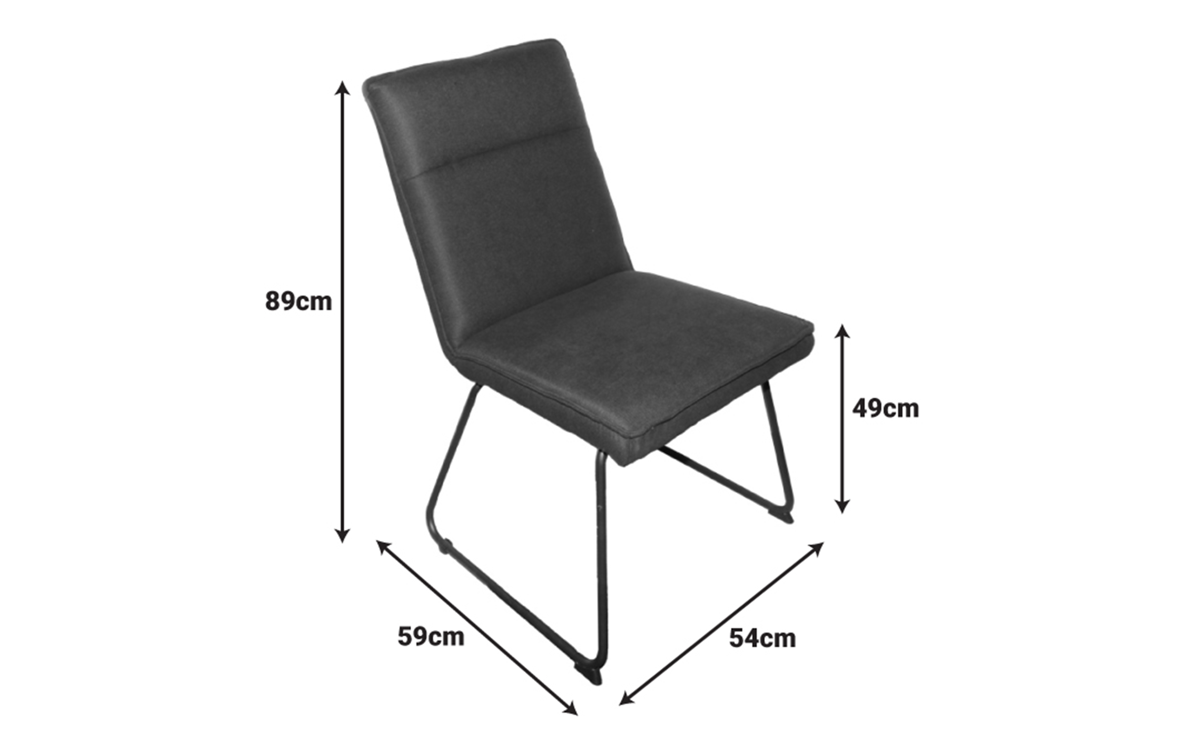 Dining chair Esentia, black  2