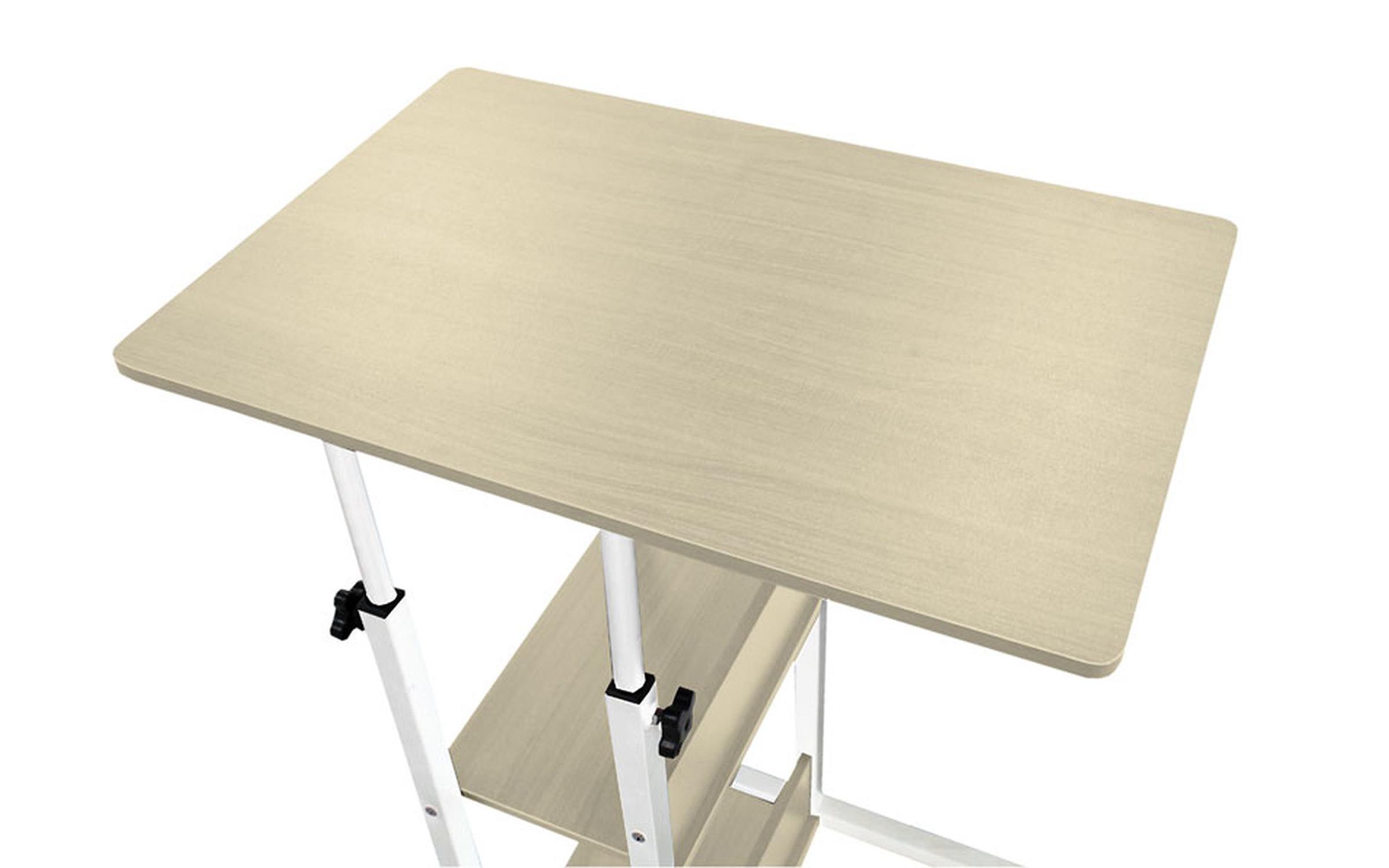 Side table Babs, natural + white  3