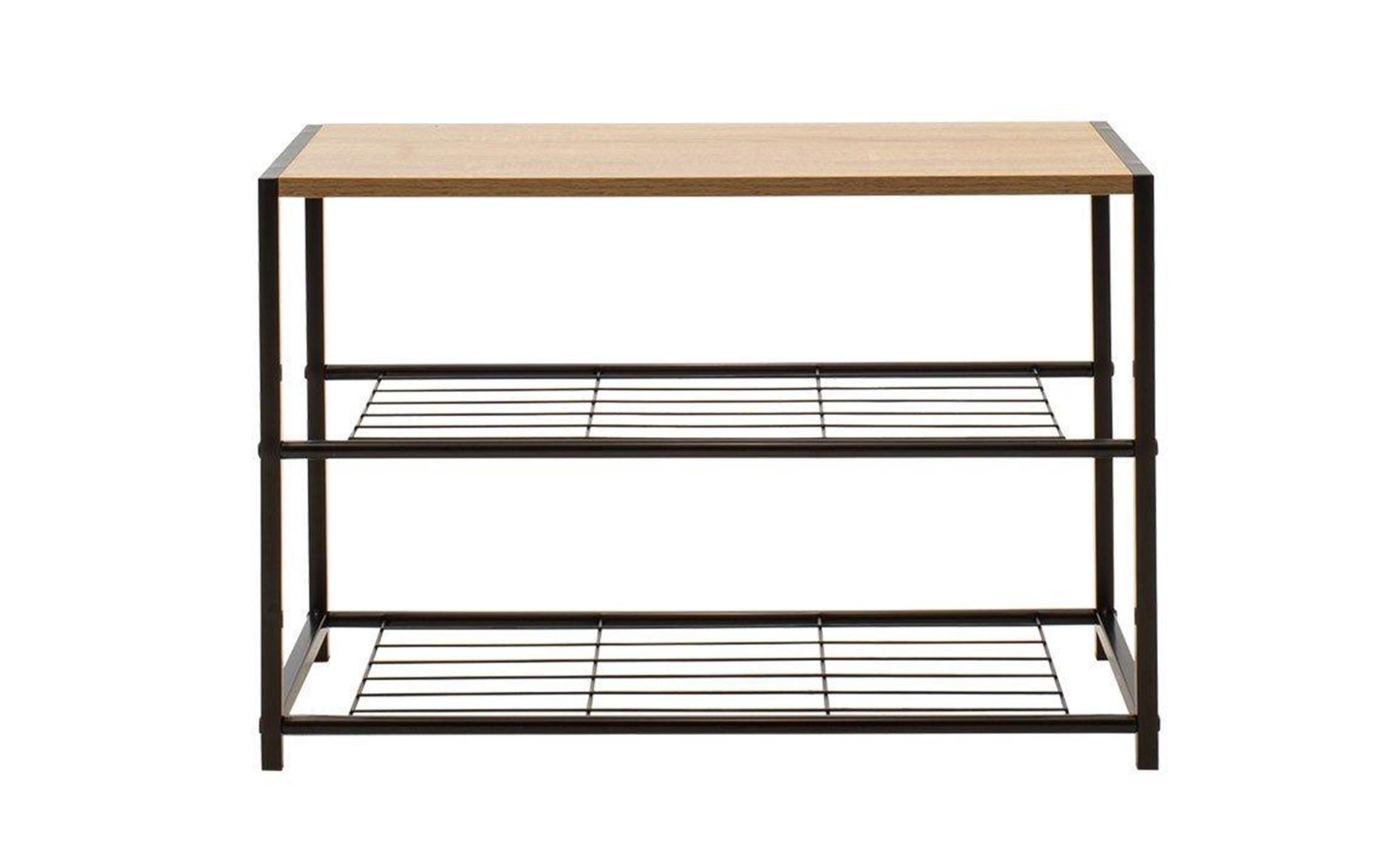 Bookcase Ramon II, natural + black  2