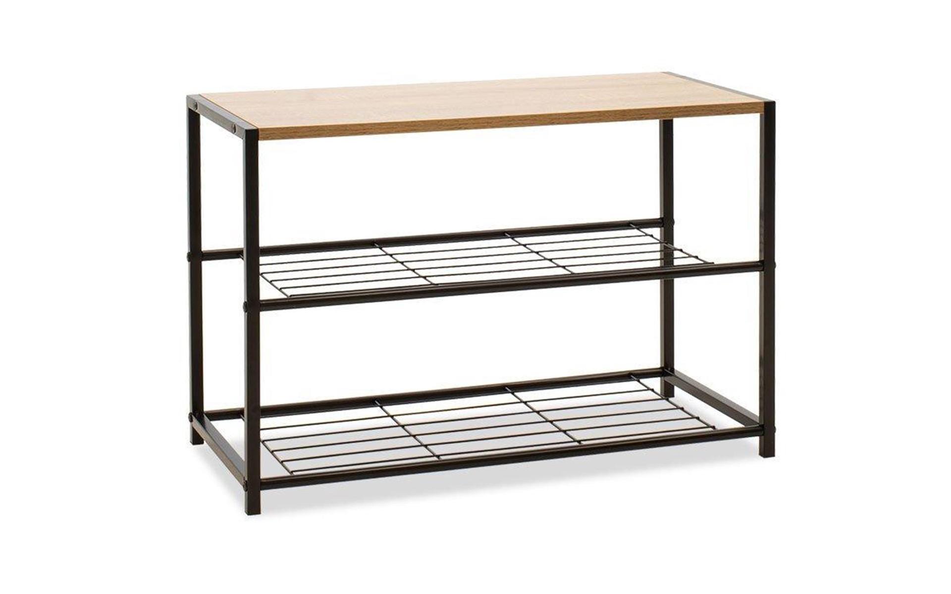 Bookcase Ramon II, natural + black  1