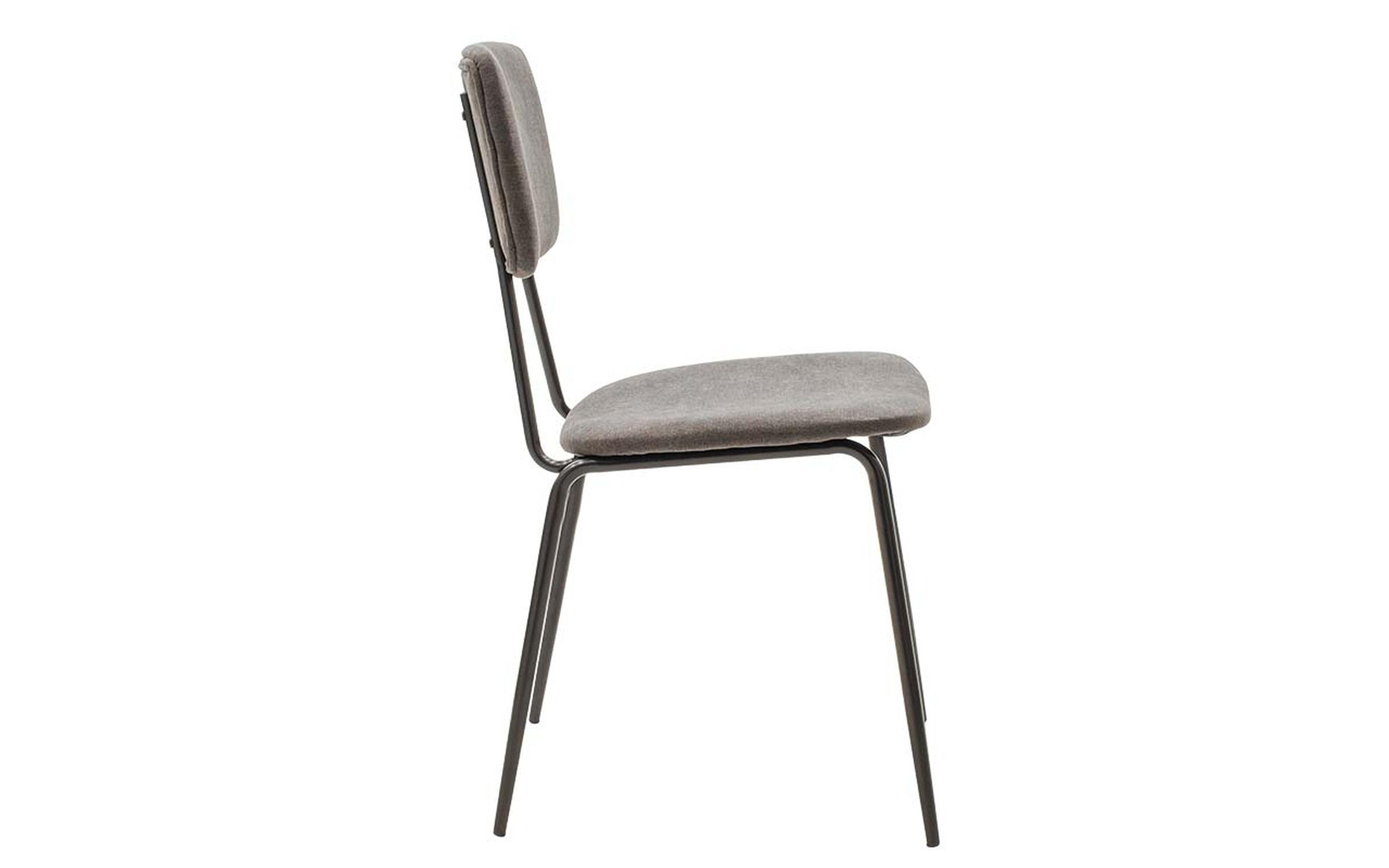 Chair Bendo, grey + black  3