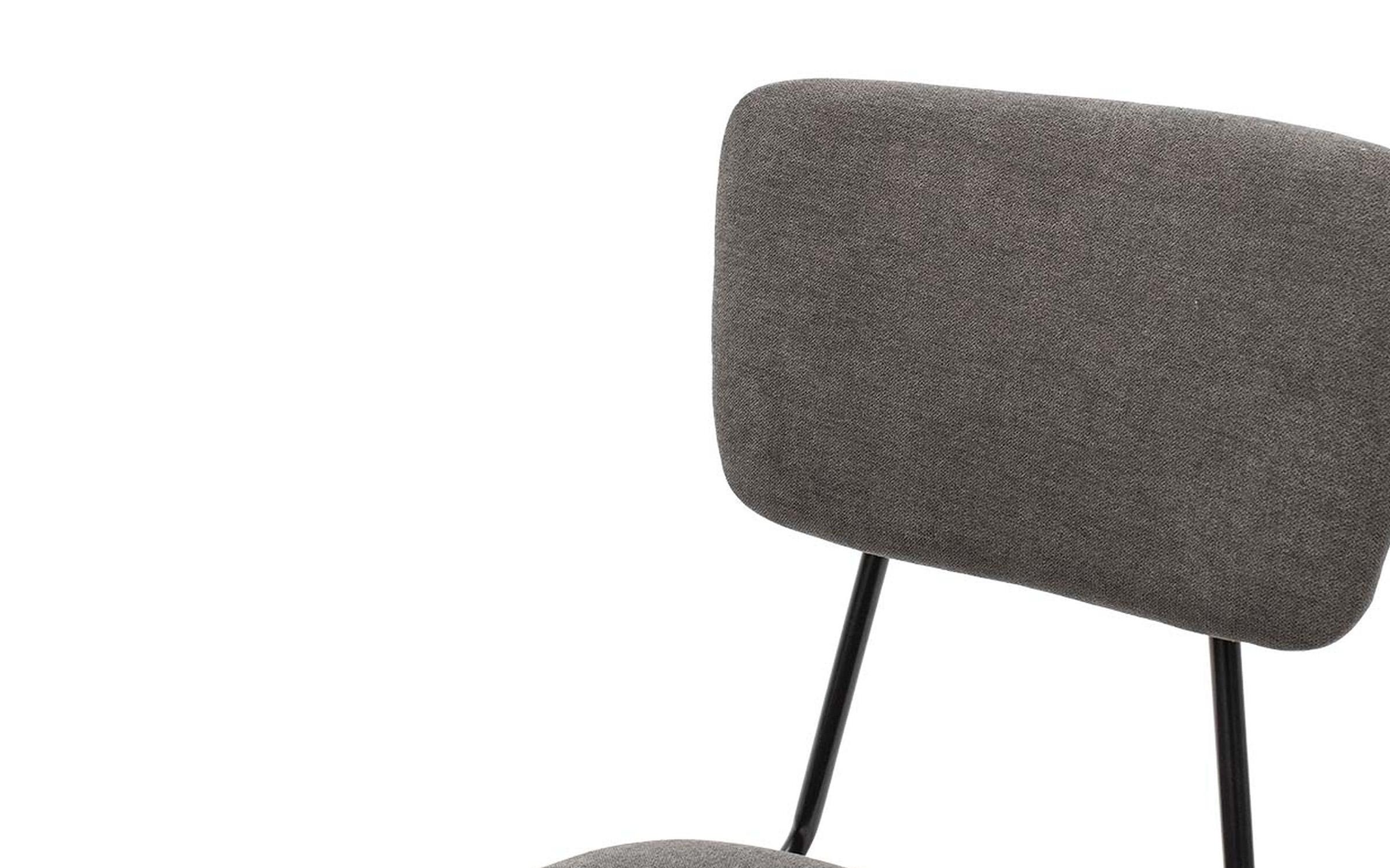 Chair Bendo, grey + black  5