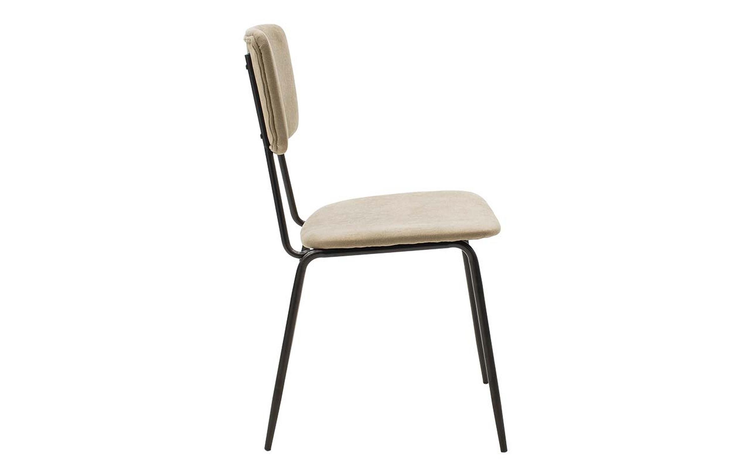 Chair Bendo, beige + black  3