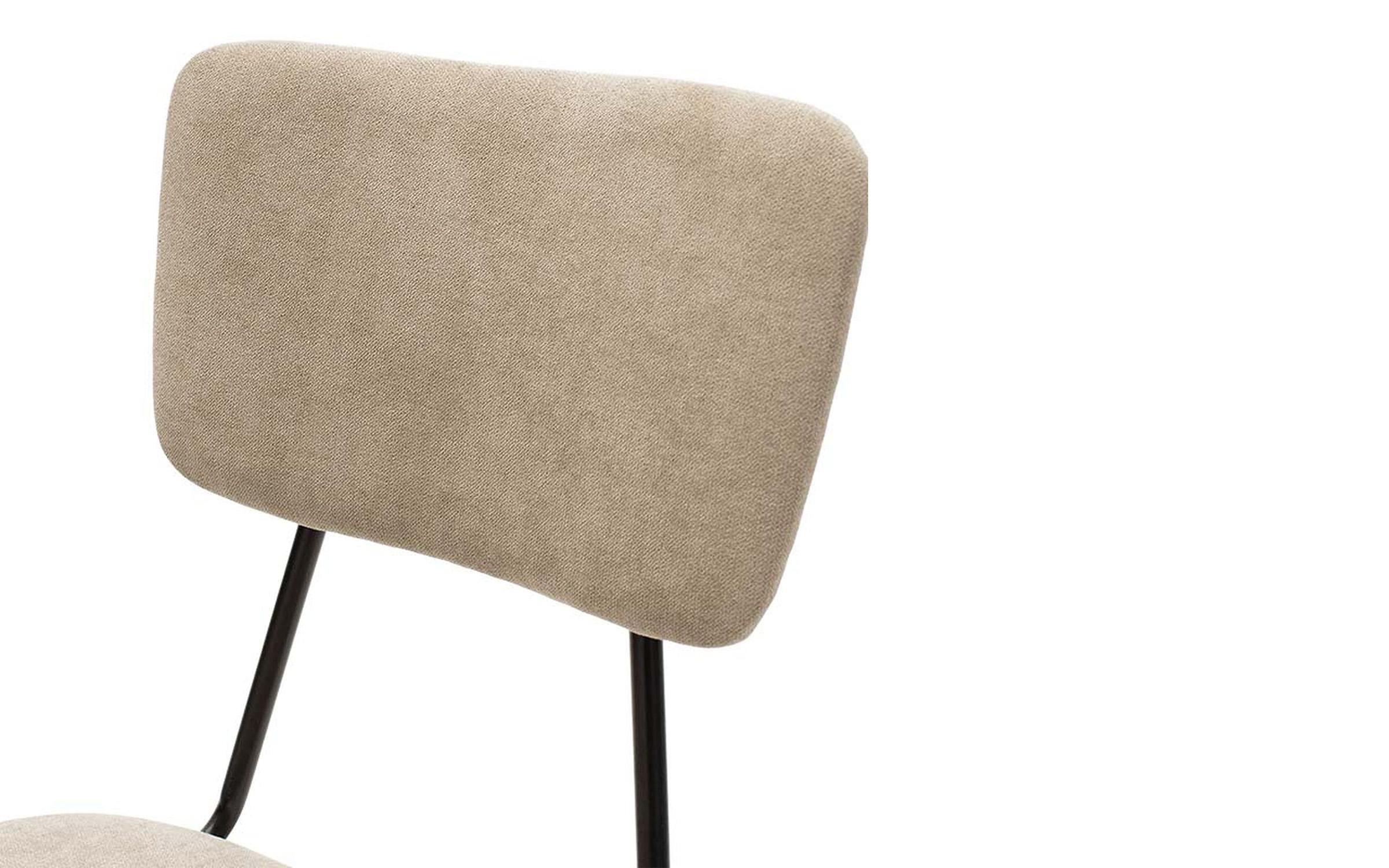 Chair Bendo, beige + black  5