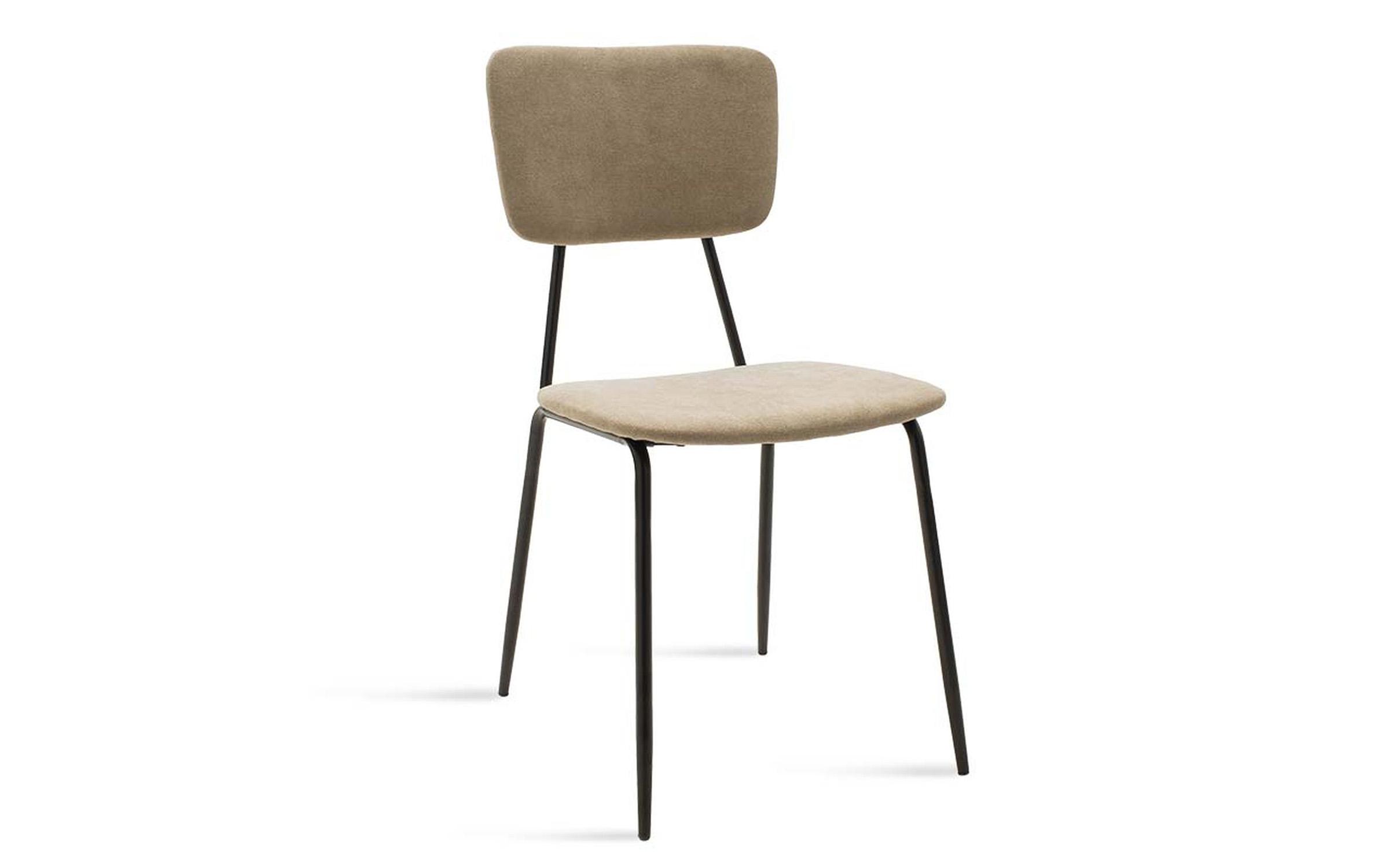 Chair Bendo, beige + black  1