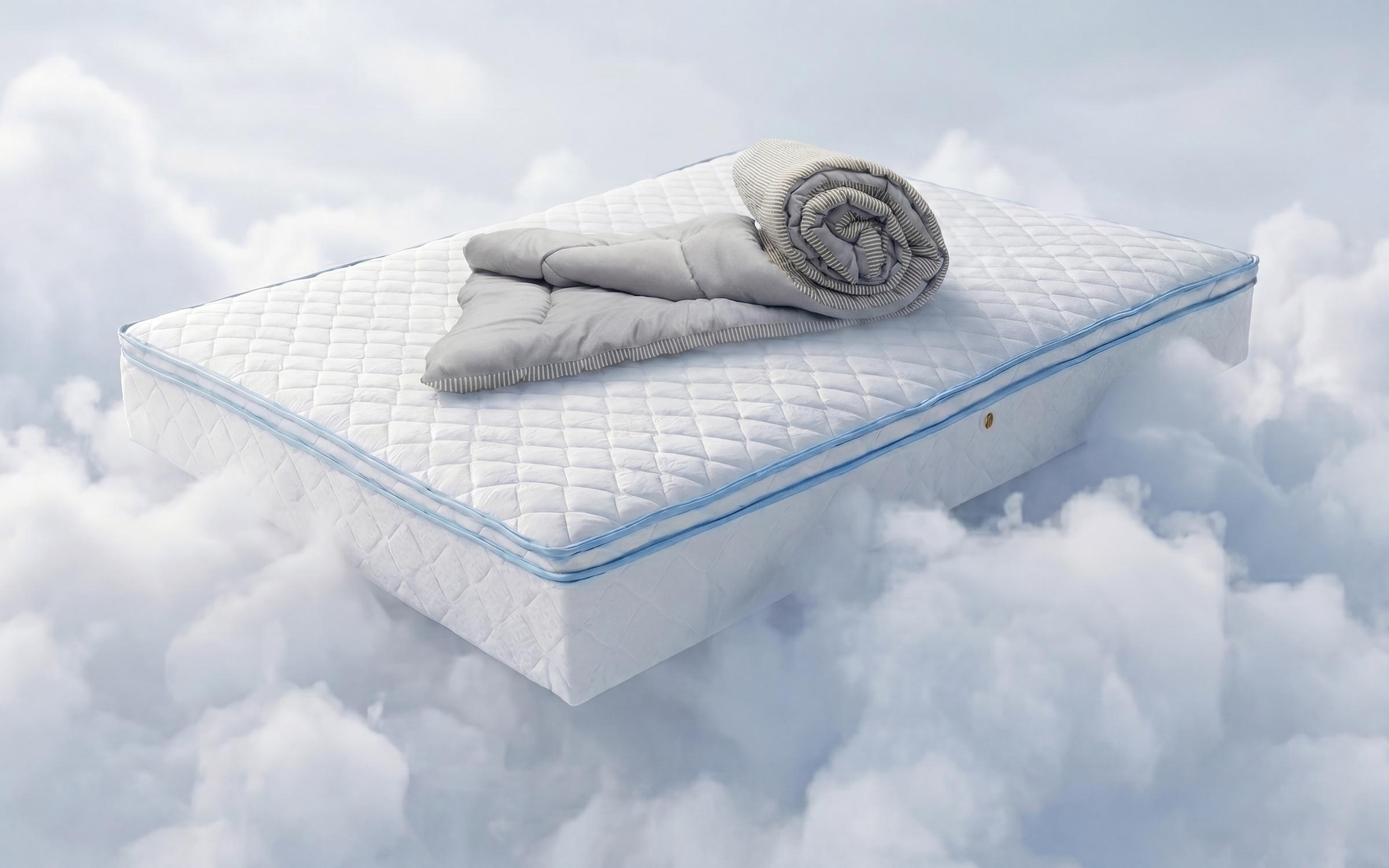 Set of mattress 120/190+ duvet 140/200 Leo Pocket memory + Stripe,   1