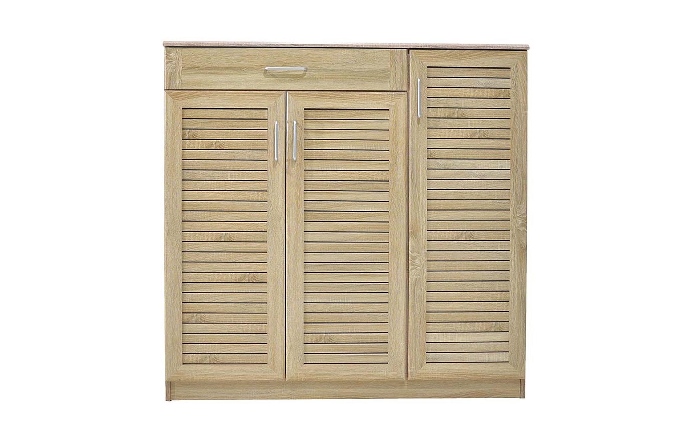 Shoe cabinet Sante 2, Light oak  3