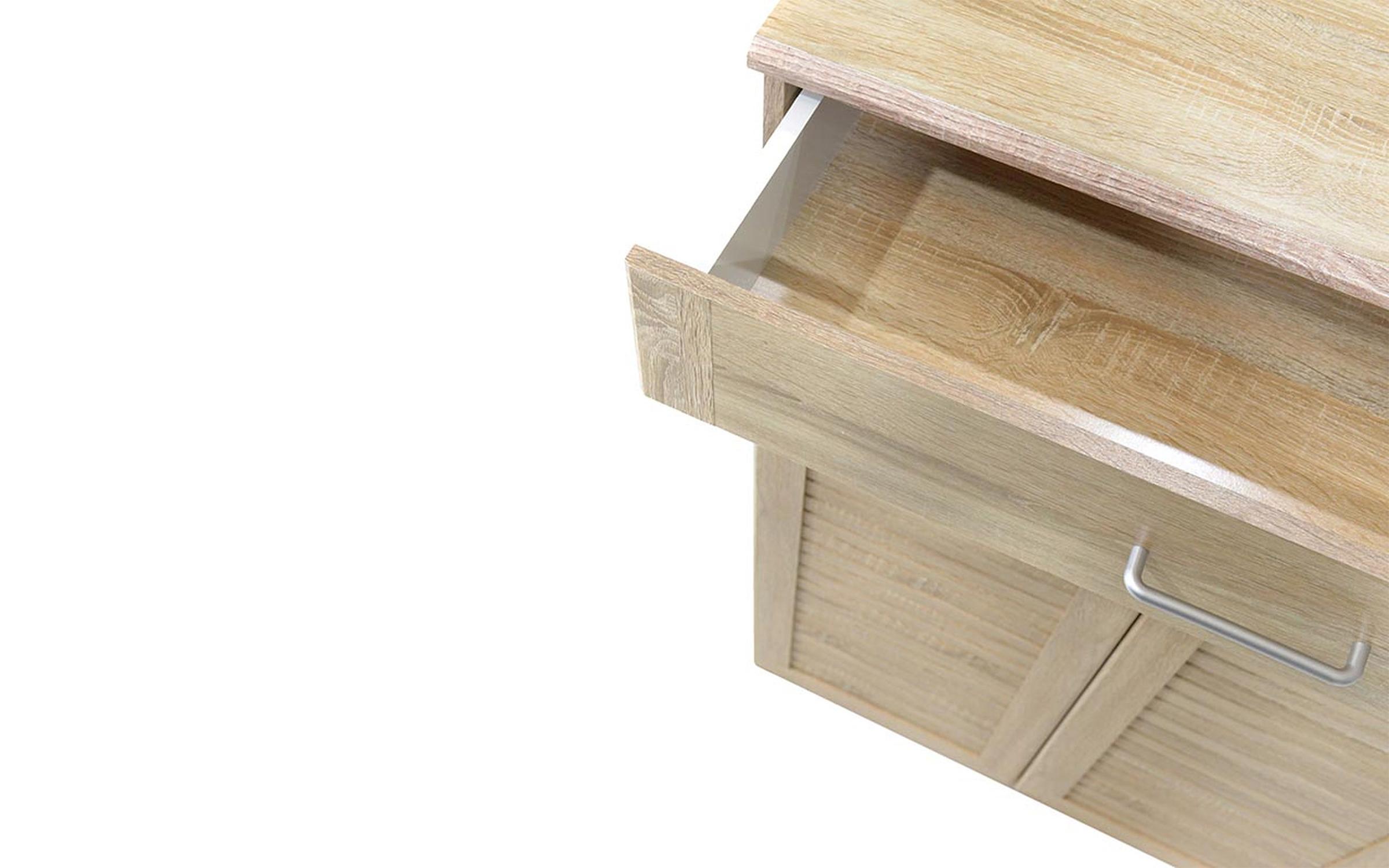 Shoe cabinet Sante 2, Light oak  5